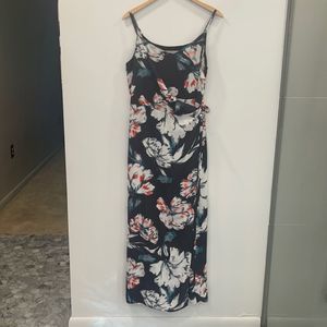 Phliosophy Floral Wrap Long Length Dress 8